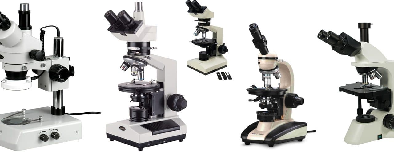 Laboratory microscopes representing HORLA-MAT's equipment range