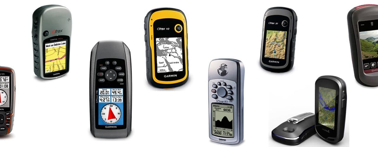 Handheld GPS instruments representing HORLA-MAT surveying services