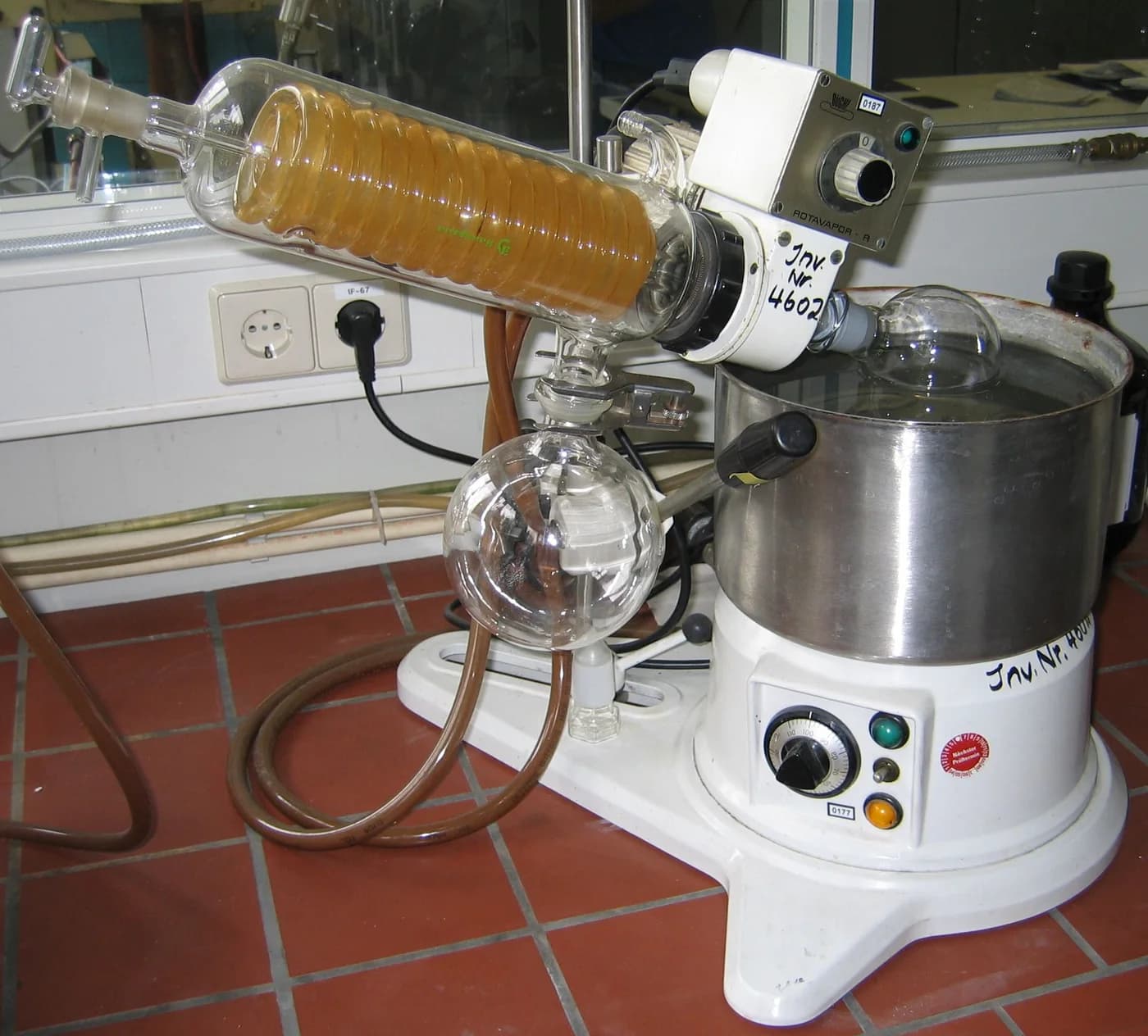 Representative rotary evaporator equipment